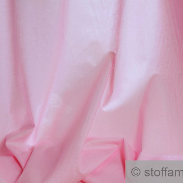 Fabric pure cotton batiste pink airy light transparency