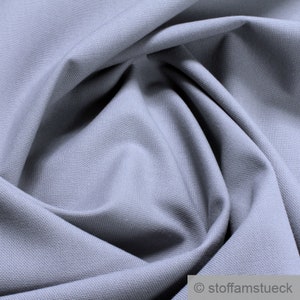 Fabric pure cotton rib grey excess width 280 cm wide
