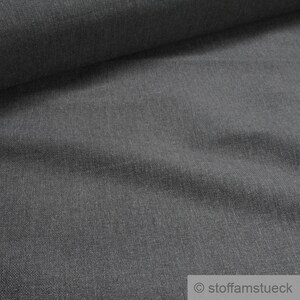 Fabric polyester cotton linen plain anthracite pillowcase upholstery bags