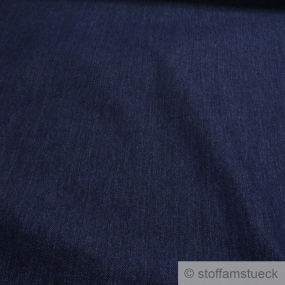 Cotton Elastane Twill Jeans Dark Blue 10.5 Prewashed - Etsy