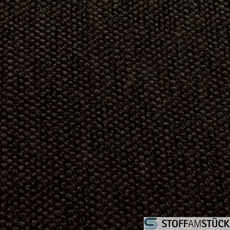Fabric Cotton Viscose Linen Polyamide Canvas Dark Brown Coarse JAB Anstoetz BW1575-323 image 4