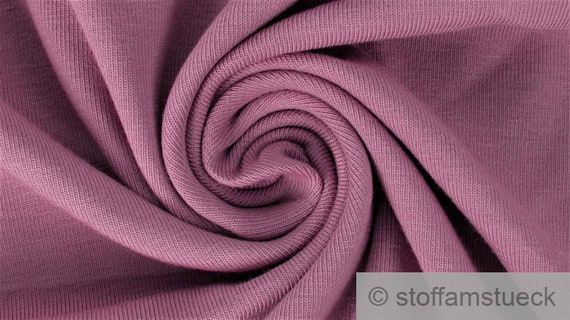 Solid Double-sided Terry - European Import - Oeko-Tex® - Old Rose Solid Double-sided Terry - European Import - Oeko-Tex® - Old Rose
