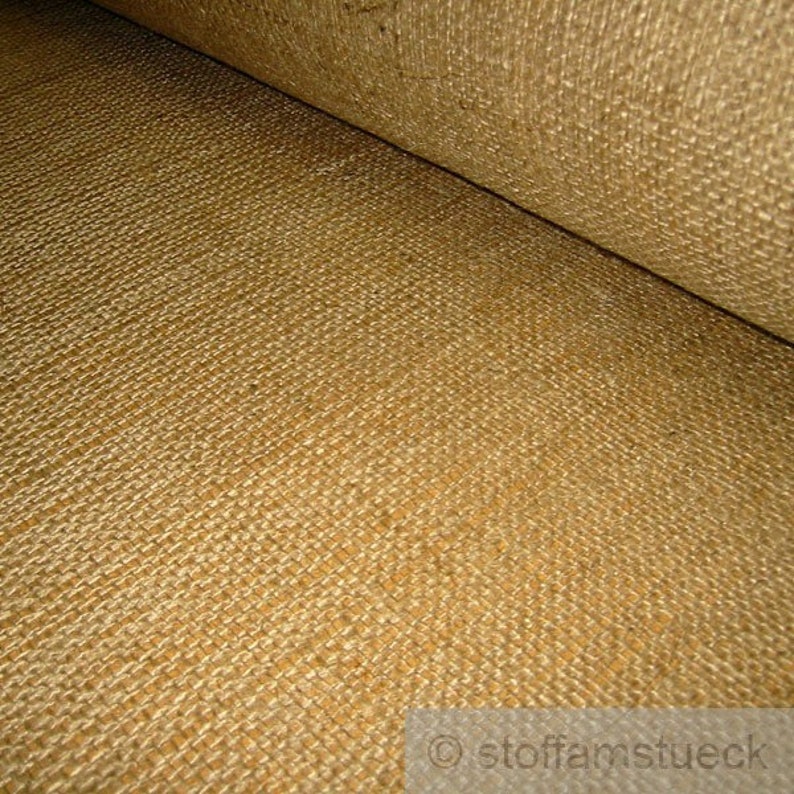 Fabric Jute Natural Burlap Etsy UK