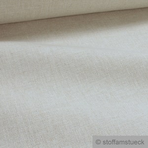 Fabric polyester cotton linen plain ecru pillowcase upholstery bags