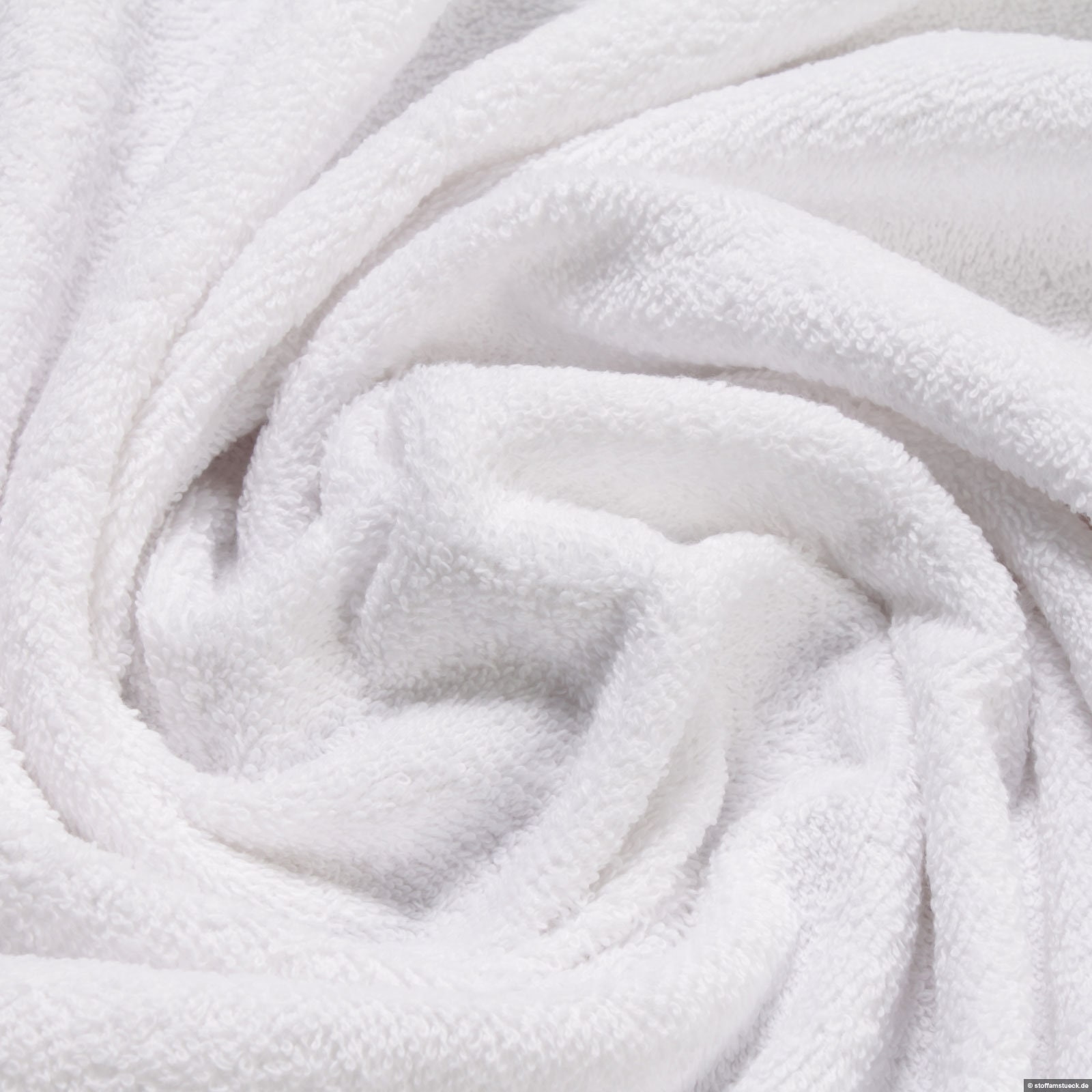 Terry Cloth White 45 Wide Absorbent Cotton Fabric by the Yard  (2391R-1F-white)