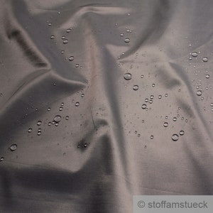 Fabric cotton polyester twill grey oil resistant tearproof water repellent 60 washable