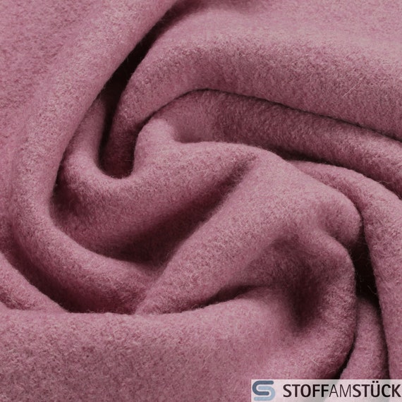 Wool Walkloden Altrosa Walkloden Altrosa Wollstoff Walk Altrosa