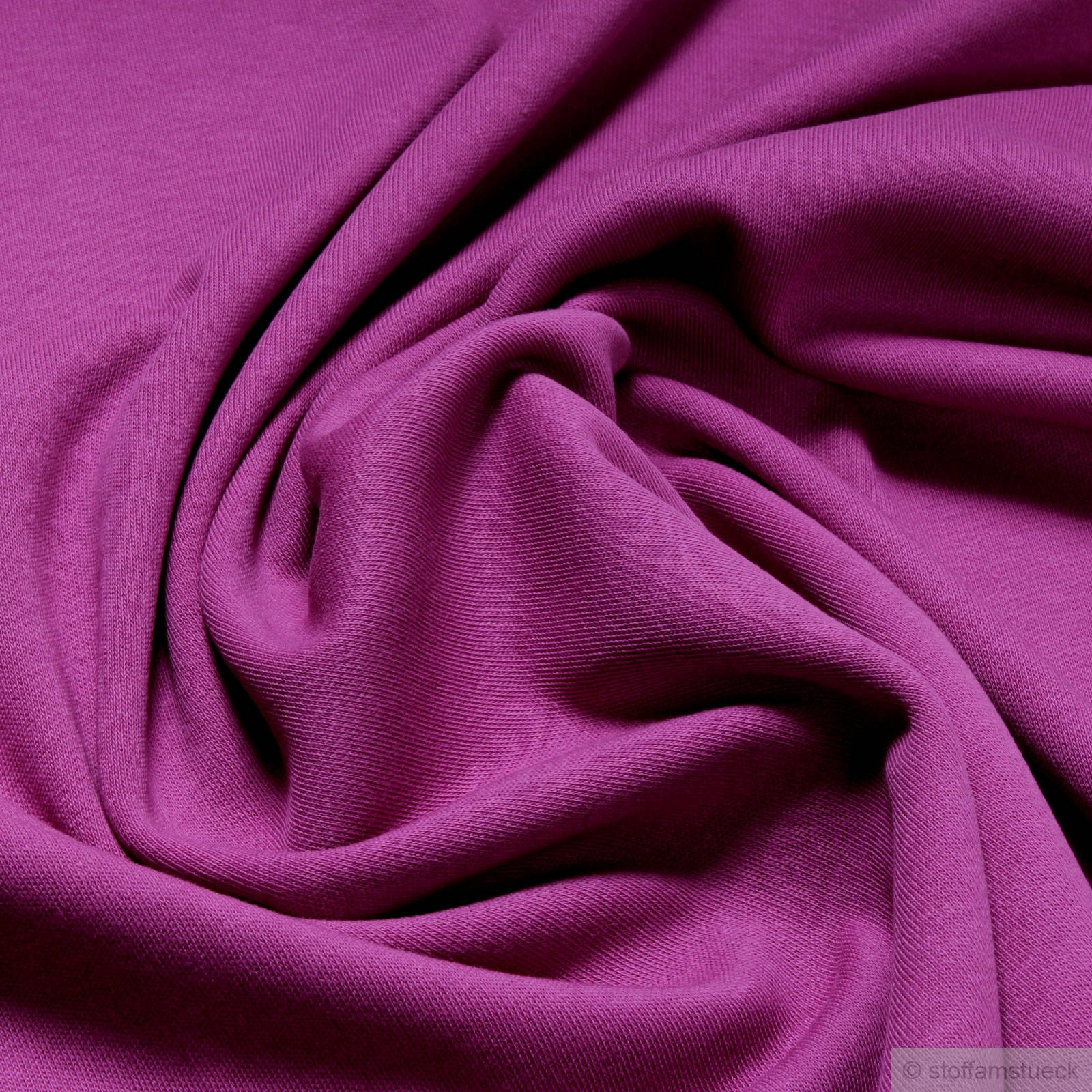Fabric pure cotton interlock jersey magenta tshirt soft Etsy