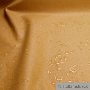 Fabric cotton polyester acrylic rib curry coated upholstery water repellent
