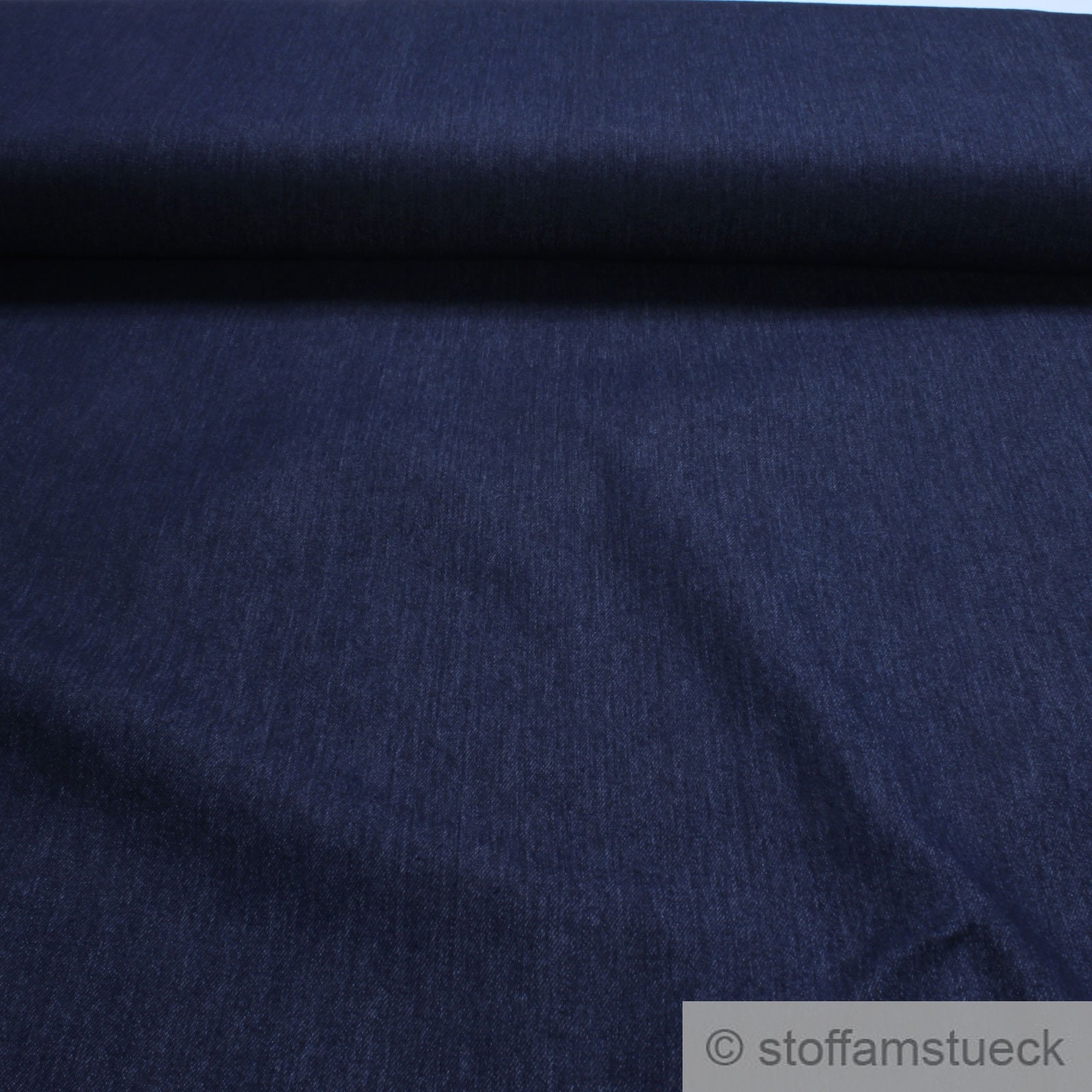 Fabric Cotton Elastane Twill Jeans Dark Blue 10.5 Oz Prewashed - Etsy