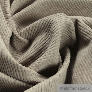 Fabric Polyester Upholstery Cord beige Upholstery fabric lightfast hard-wearing