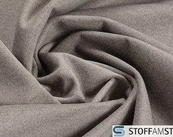 Tissu polyester thermo polaire gris isolant thermique isolant