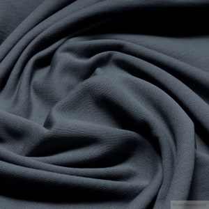 0.5 metre Fabric pure cotton single jersey gray roughened sweatshirt soft stretchy