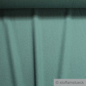 Tessuto da 0,5 metri poliestere viscosa elastan morbido jersey mohair petrolio