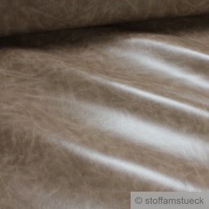 Fabric Imitation leather brown concrete smooth mottled 40000 Martindale