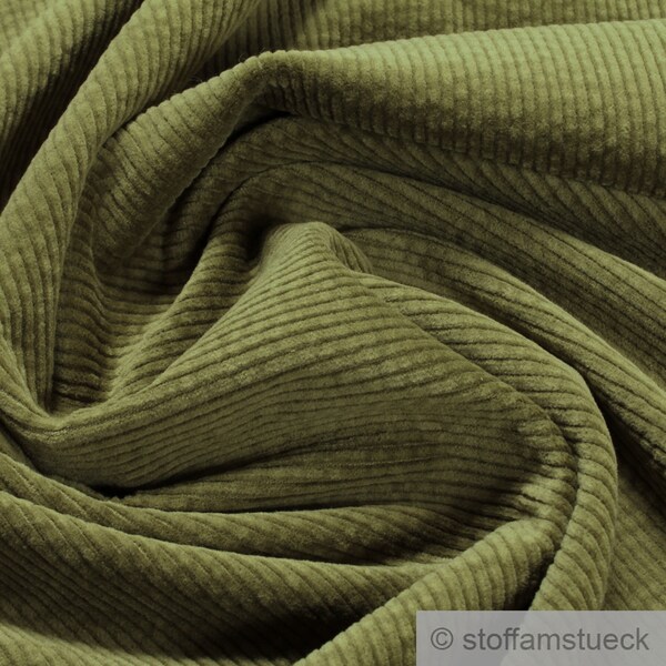 Olive Green Corduroy Fabric - Etsy