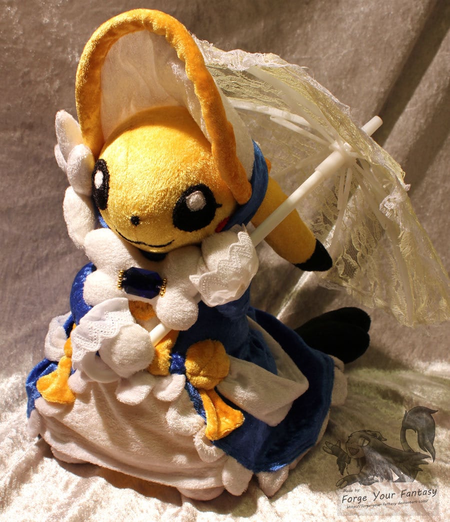 Pikachu belle plush clearance