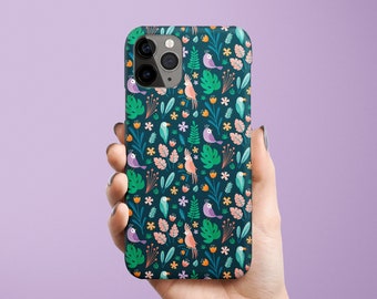 Jungle Fever Phone Case | Tropical Bird Pattern | Contemporary Protective Cover | Modern Accessory | iPhone 15, Samsung, Google Pixel, LG