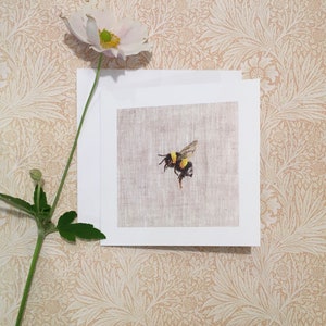 Bienenstudie I Grußkarte