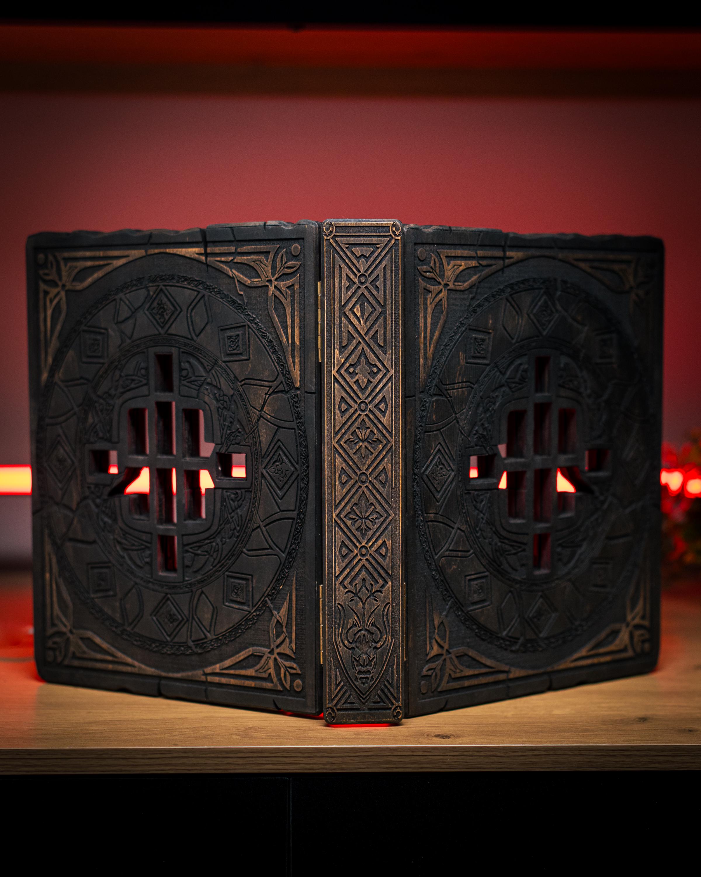 Custom Wooden DM Screen With Magnetic Panels Dice Towers,dungeon Master ...