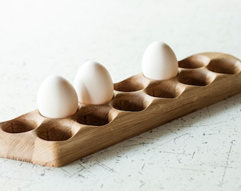 egg stand- egg holders - wooden boxes for eggs - holders for egg - holder for 12 eggs - wooden egg - tray for eggs - wood egg - holder stand