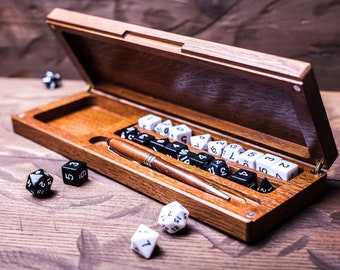 dice vault - table top - role - birthday gift - gift for the father - gift for beloved brother - surprise for a loved one - box for bones