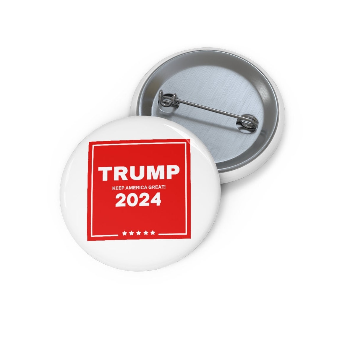 Trump 2024 Pin Buttons USA Made Etsy