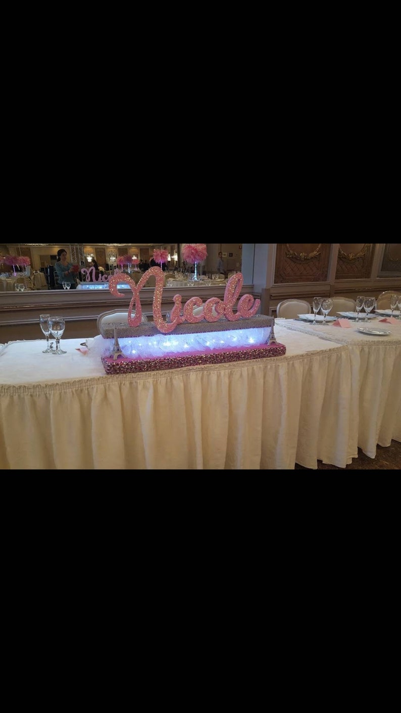Sweet 16 Candelabra Quinceanera Candelabra Centerpiece Etsy
