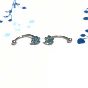 barbell earring