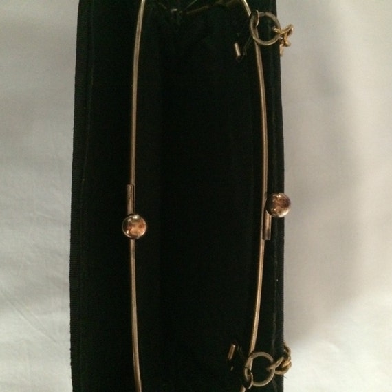 vintage black Clutch purse - image 3