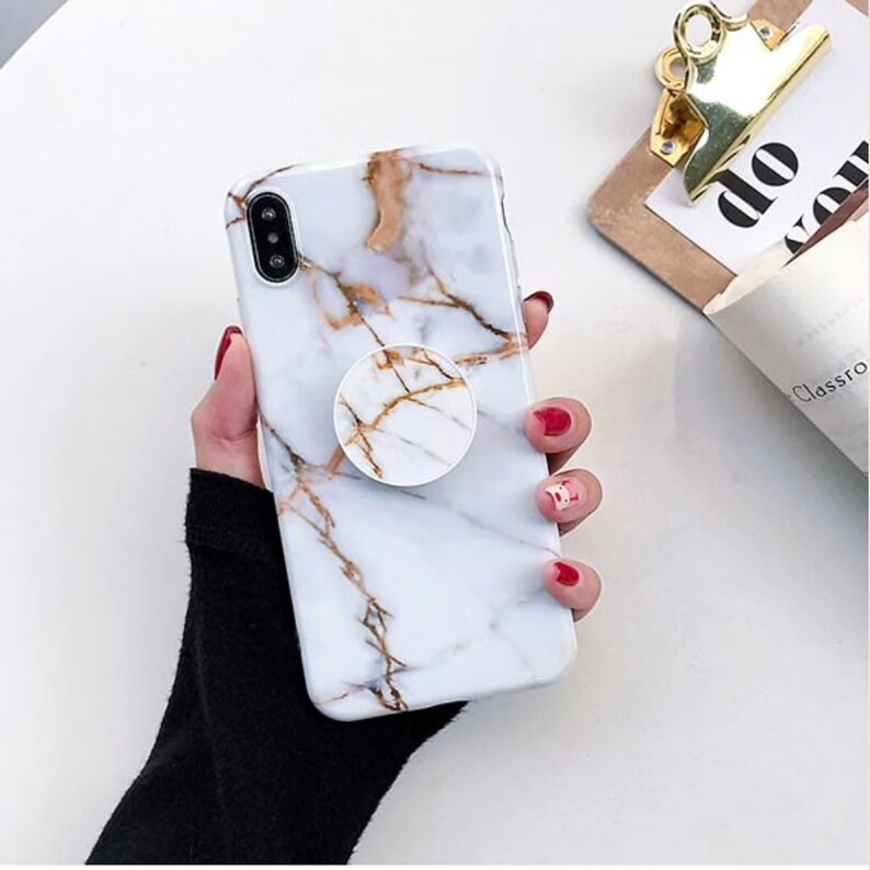 iphone xs max case marble pop socket iphone xs max case marble pop socket