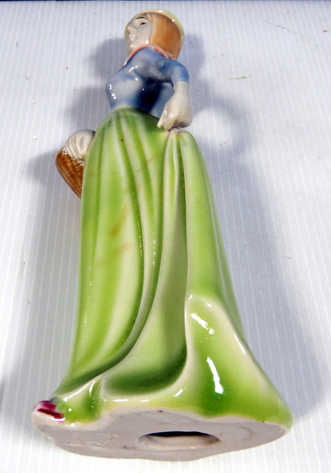 Vintage Porcelain Hand Crafted Hand Painted Figurines Girls Etsy