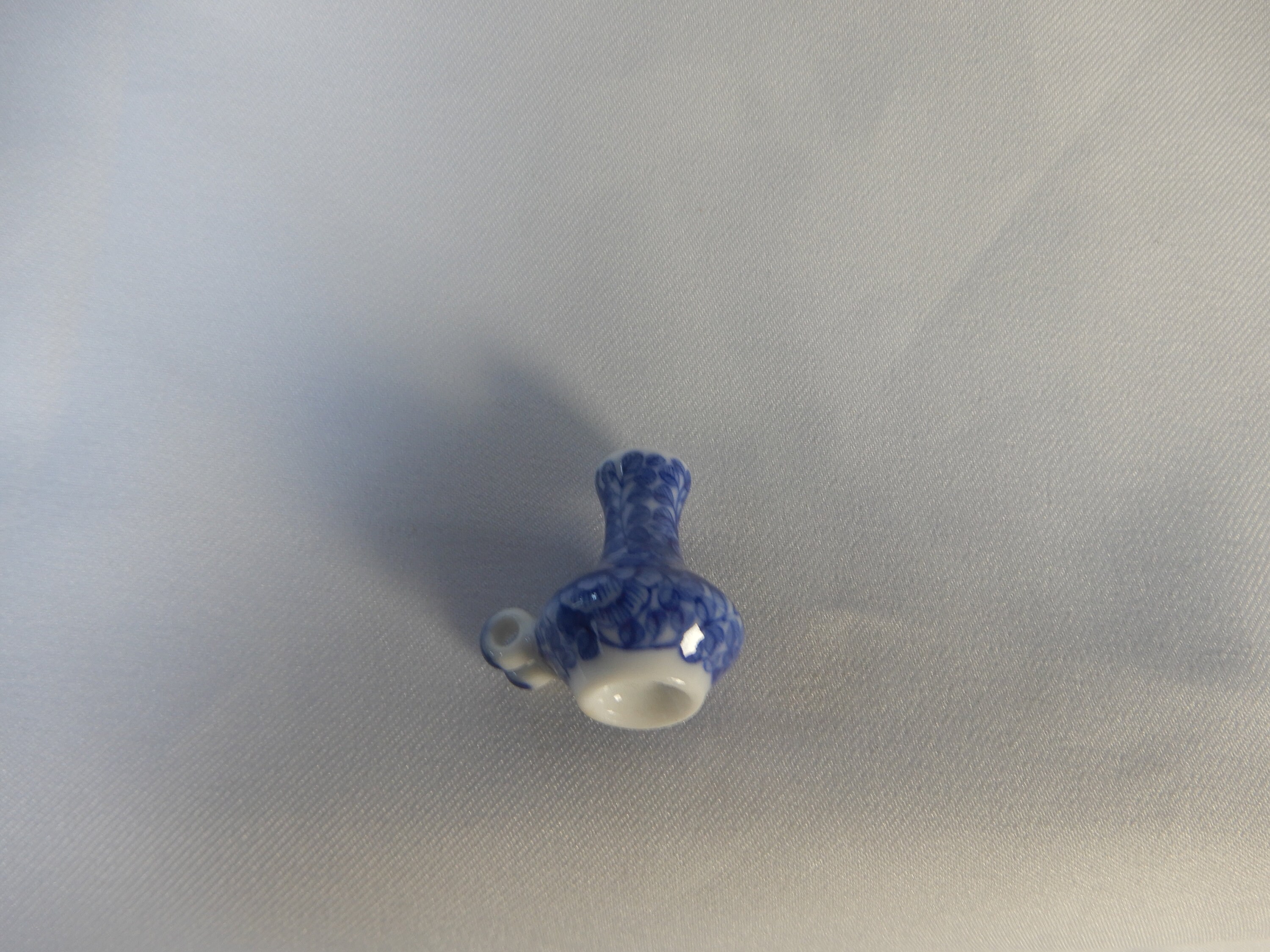 中国青花花文煎茶碗五客時代箱付MR7281