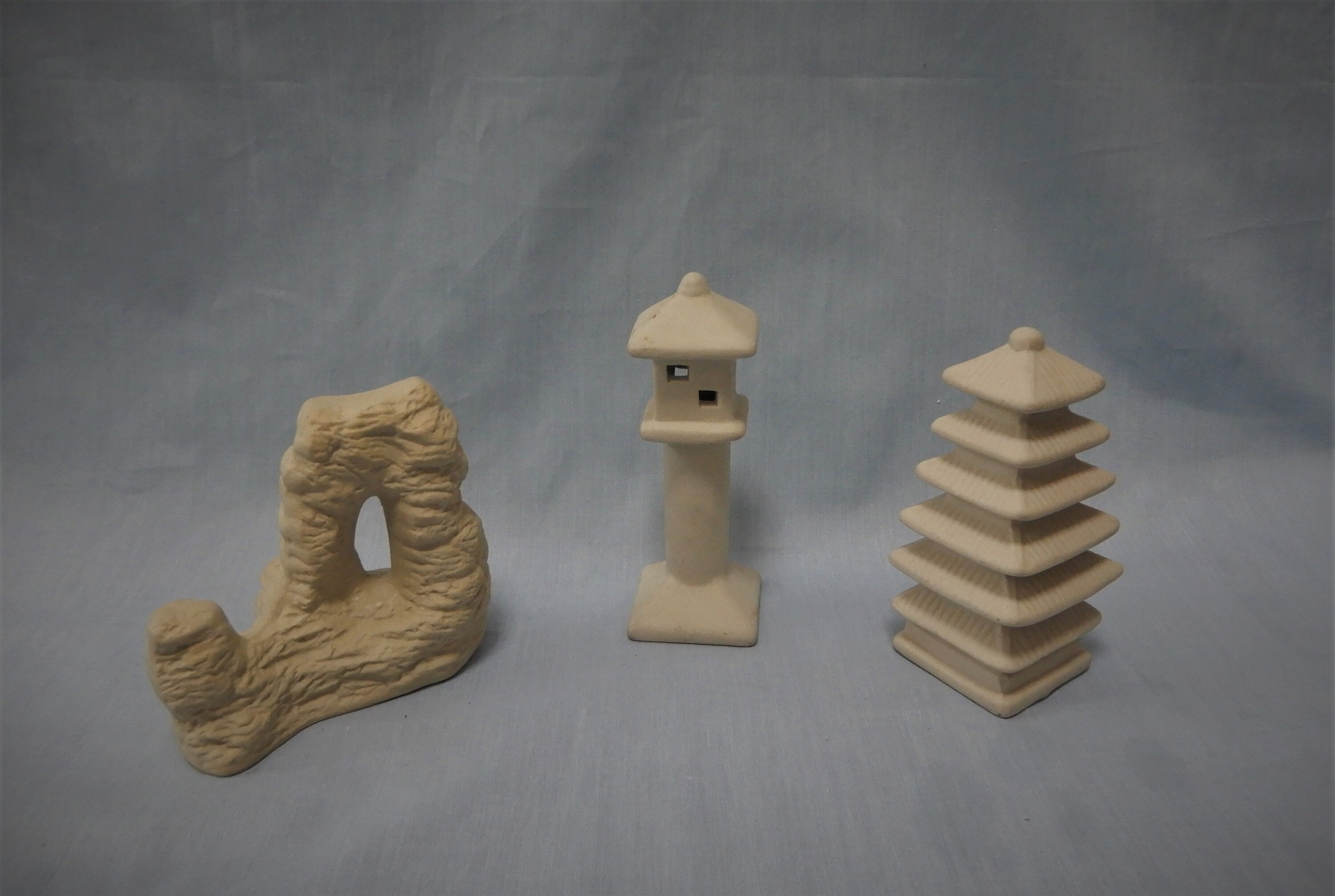 Japanese dollhouse garden miniature ornament decoration grotto lantern pagoda new
