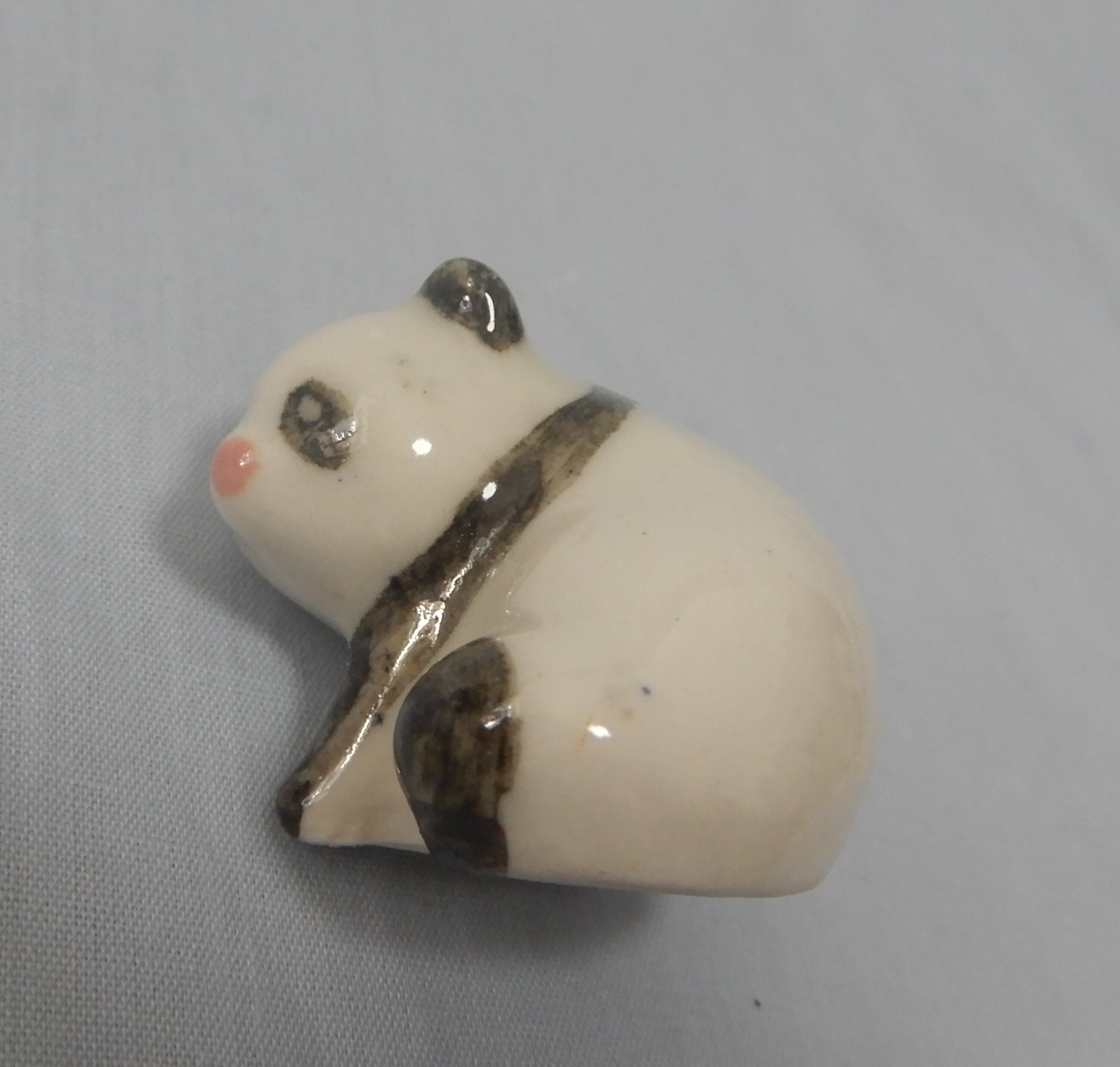 ヴィンテージ中国磁器パンダ置物：手描きコレクターズアイテム - Etsy 日本