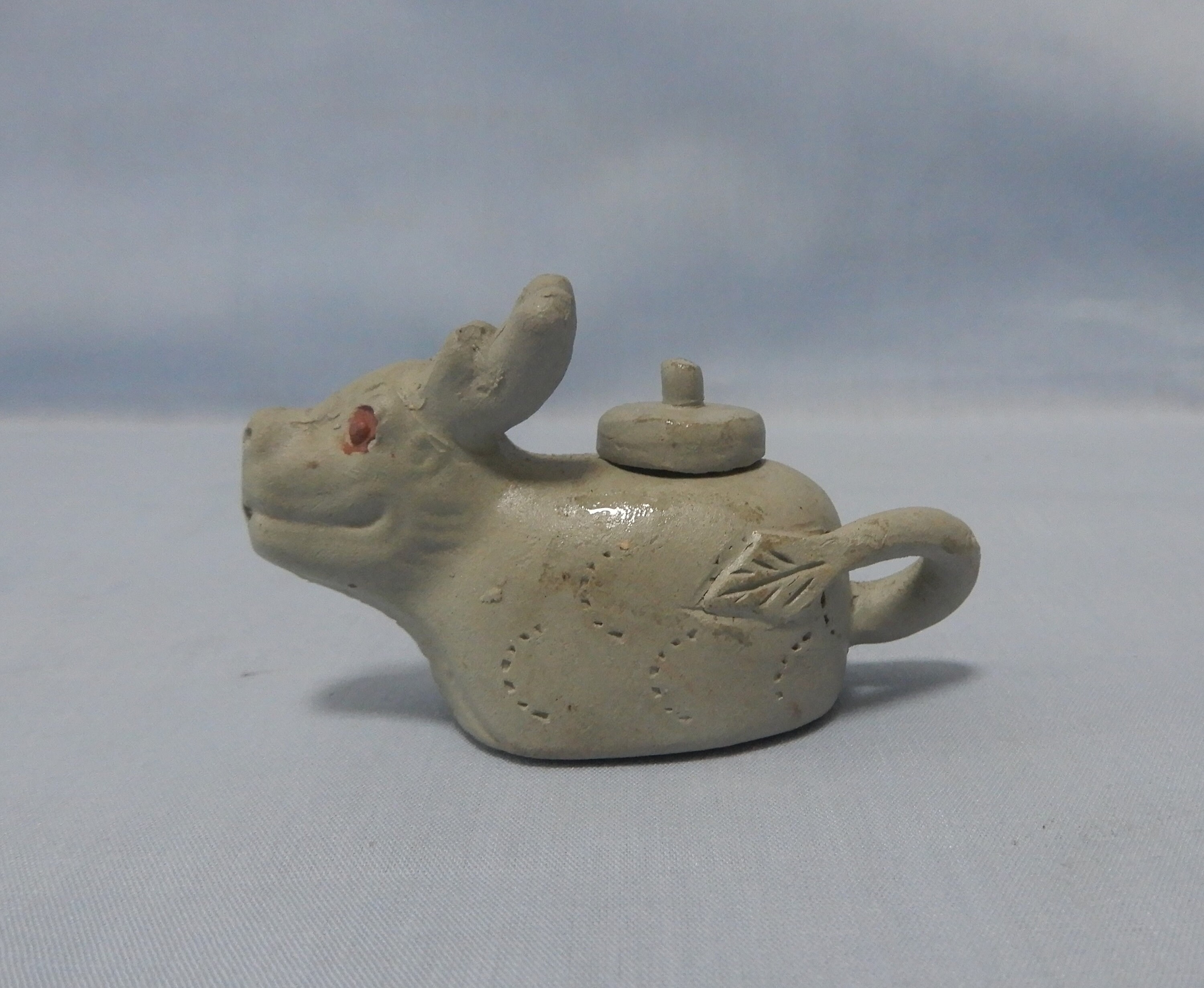 Vintage Ceramic Miniature Animal Teapots Circa Mid 20th Etsy