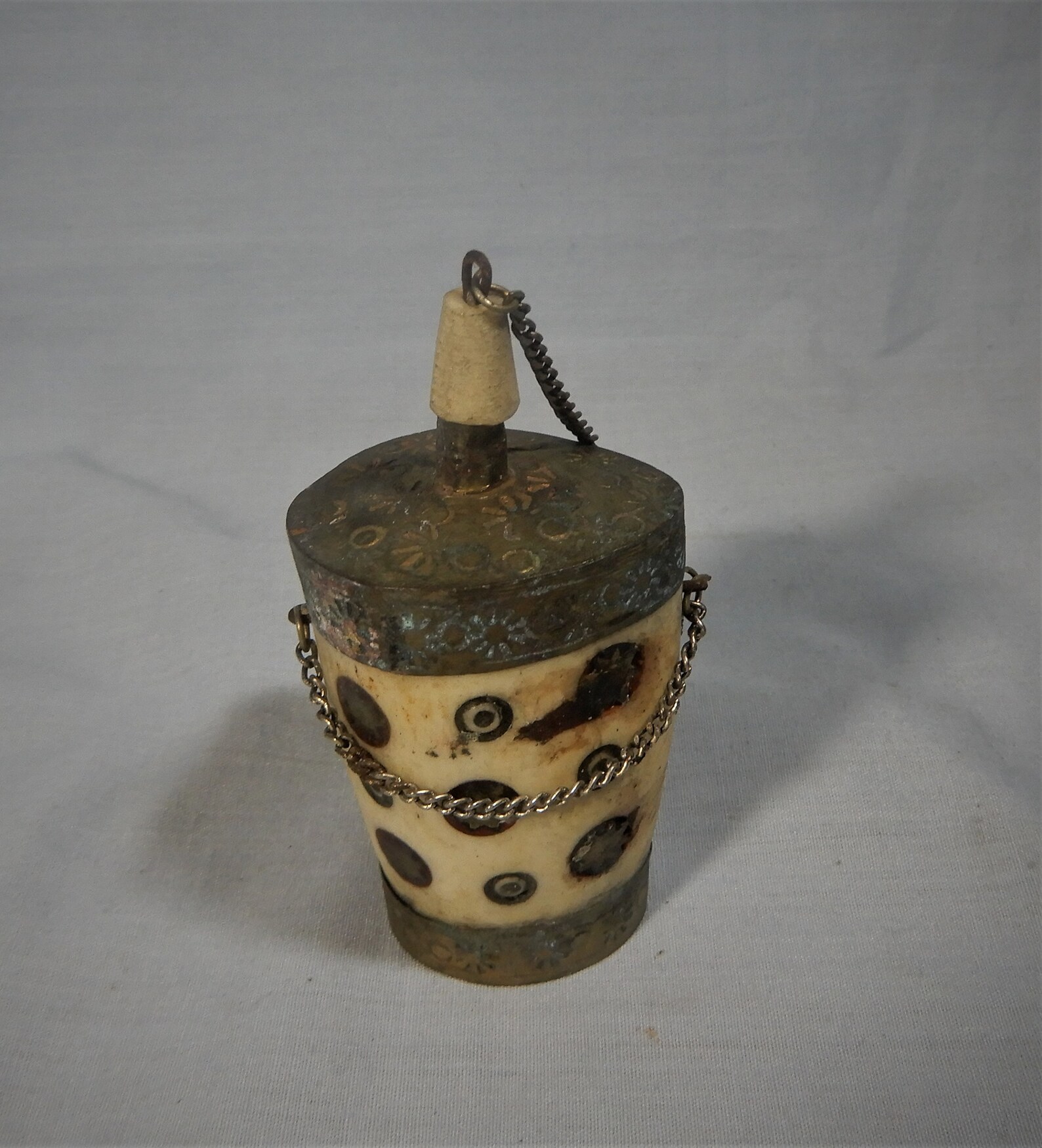 Antique Tibetan Yak Bone Snuff Bottle Circa Early 1900s Hand Etsy