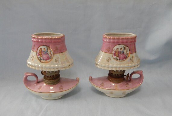 Vintage japanese porcelain lamps deals