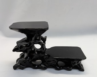 Hand crafted rootwood display stand