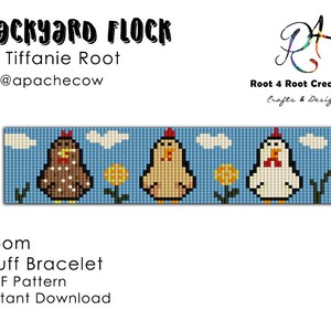 The Backyard Flock- Loom Beading Pattern