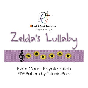 Zelda&#39;s Lullaby - Peyote Stitch Pattern
