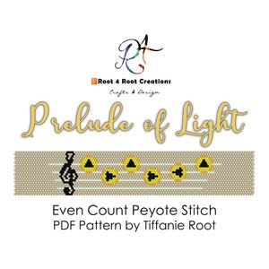 Prelude of Light - Peyote Stitch Pattern