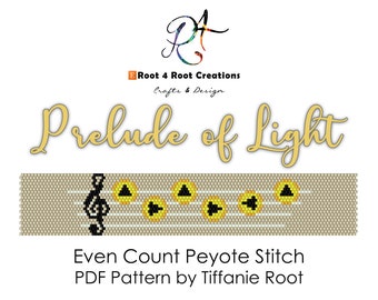 Preludio de Luz - Patrón de Puntada Peyote