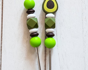 Avocado Amigurumi Sticks, Ami Stix