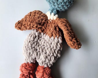 Mini Mallard Knotted Lovey Snuggler