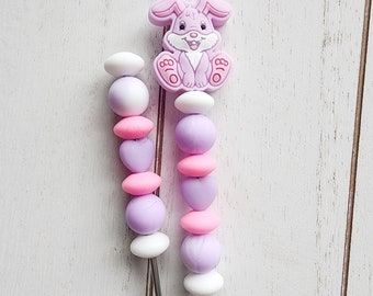Rabbit Amigurumi Sticks