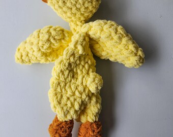 Mini Chick Knotted Lovey Snuggler
