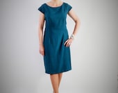 Easy Simply Chique Women's wear,  jewel neckline, capped sleeves, knee length, ready to wear handmade sewing item