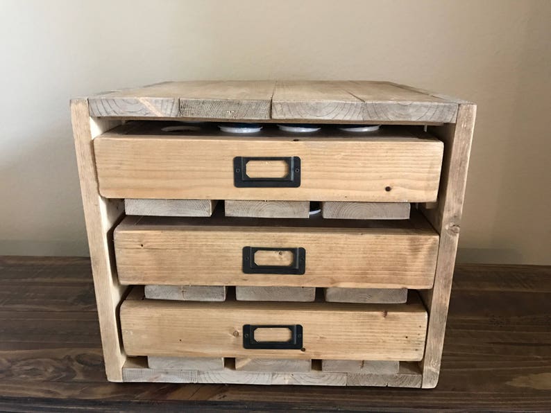 Custom K Cup Holder 3 Drawers Etsy