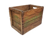 Canada dry crate vinage wooden soda delivery box